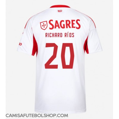 Camisa de time de futebol Benfica Richard Rios #20 Replicas 3º Equipamento 2025-26 Manga Curta Camisa de time de futebol Benfica Richard Rios #20 Replicas 3º Equipamento 2025-26 Manga Curta